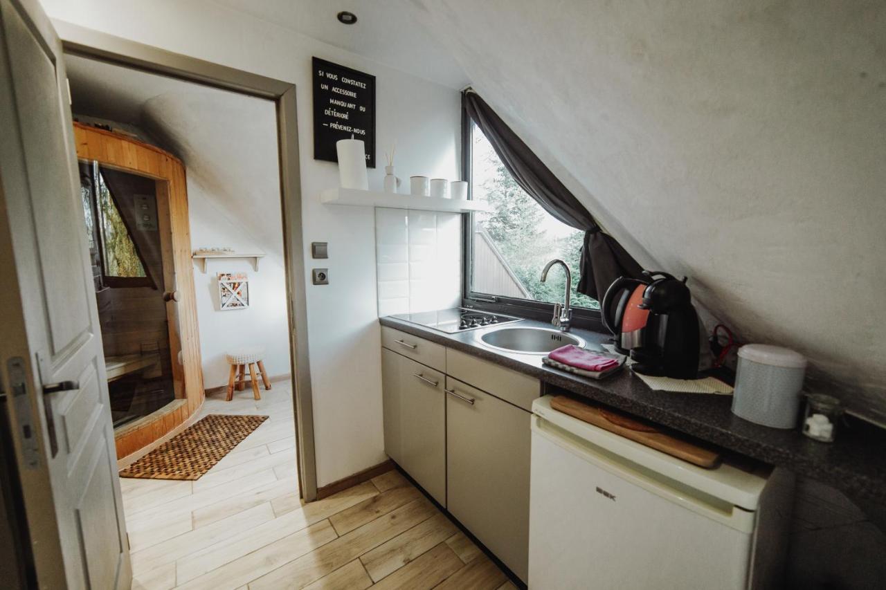 Chalet Scandinave Avec Sauna Ir - In The Woods Gesves Экстерьер фото
